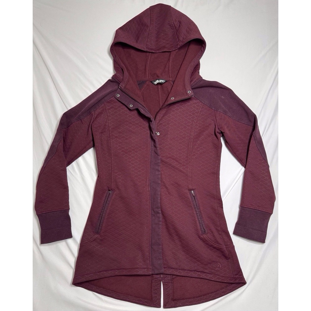 The North Face Recover Up Quilted Jacket Maroon Womens Size Medium